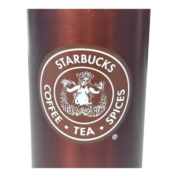 FIRST Starbucks Store Pike Place Market Original Logo Stainless Steel 20o Copper - Picture 2 of 10